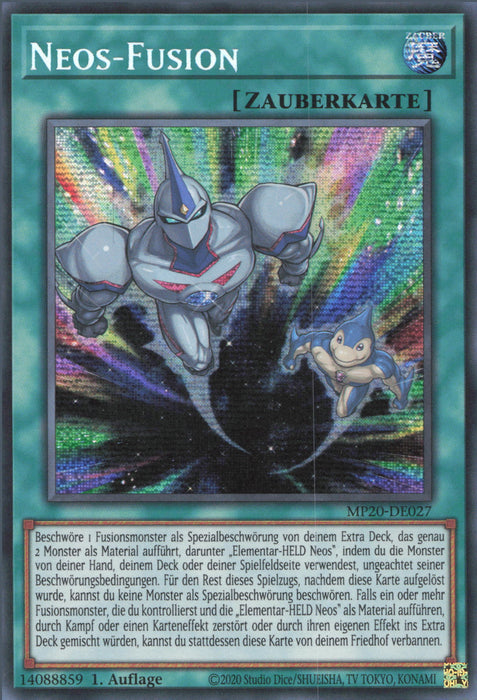 Neos-Fusion MP20-DE027 Secret Rare