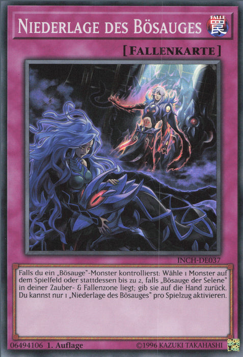 Niederlage des Bösauges INCH-DE037 Super Rare