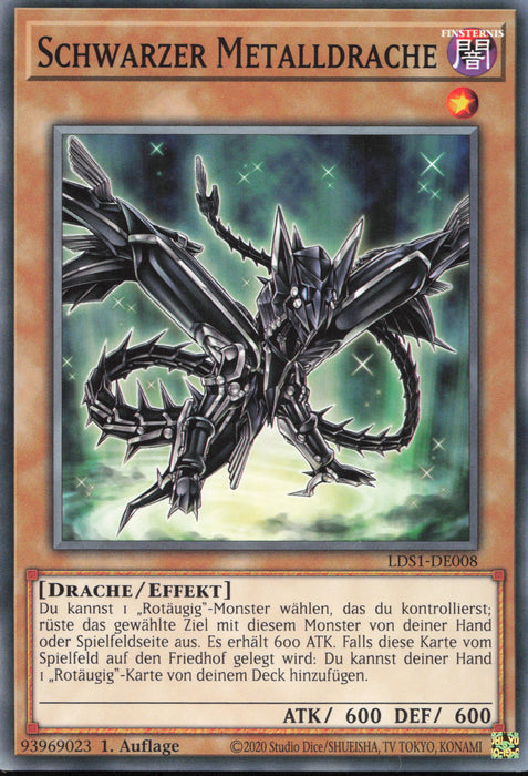 Schwarzer Metalldrache LDS1-DE008 Common