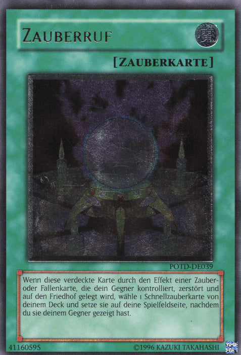 Zauberruf (V.2) POTD-DE039 Ultimate Rare