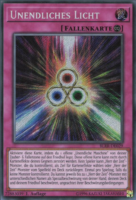 Unendliches Licht BLRR-DE029 Secret Rare