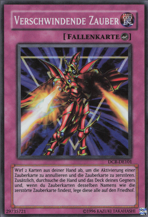 Verschwindende Zauber (V.1) DCR-DE101 Super Rare