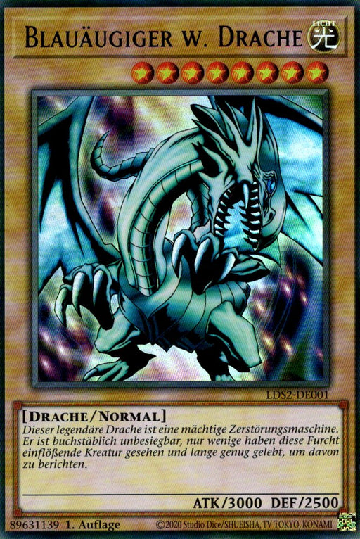 Blauäugiger w. Drache LDS2-DE001 Ultra Rare (Blau)