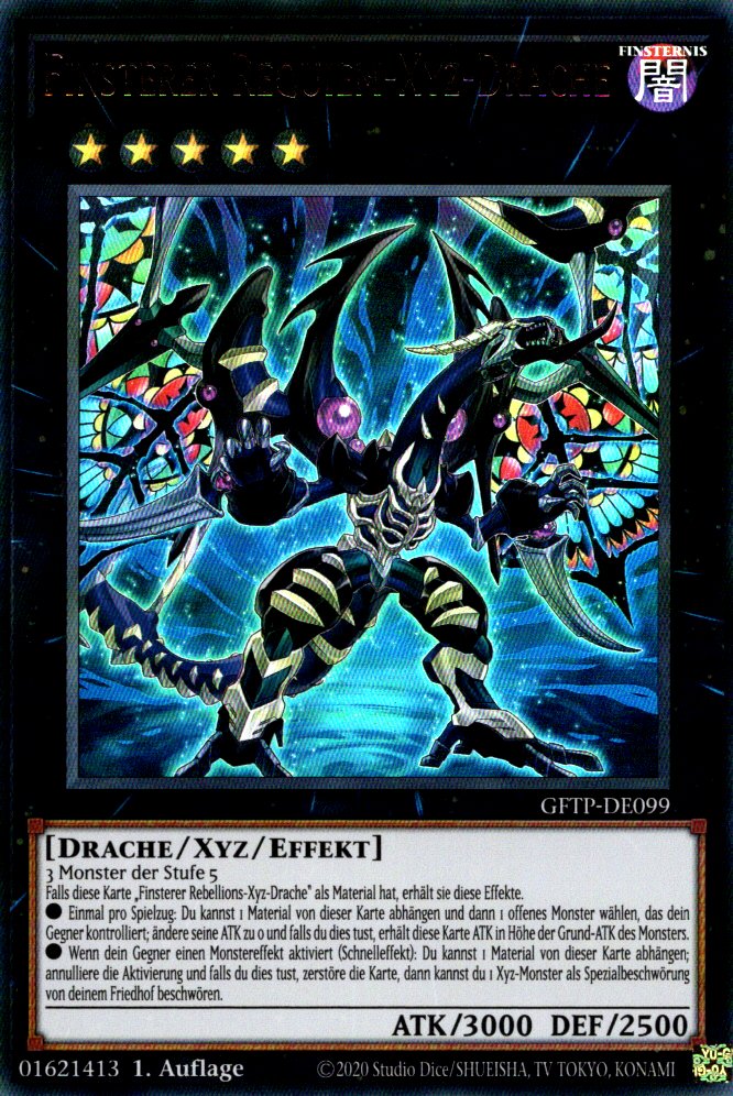 Yu-Gi-Oh! Finsterer Requiem-Xyz-Drache