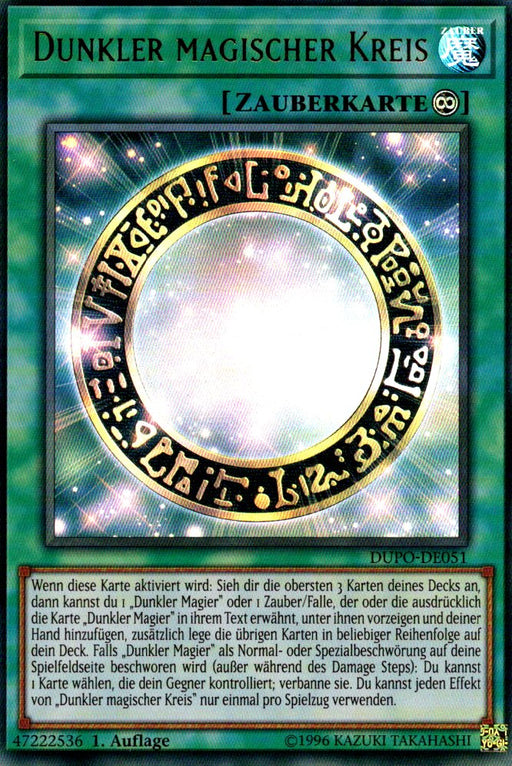 Dunkler magischer Kreis DUPO-DE051 Ultra Rare
