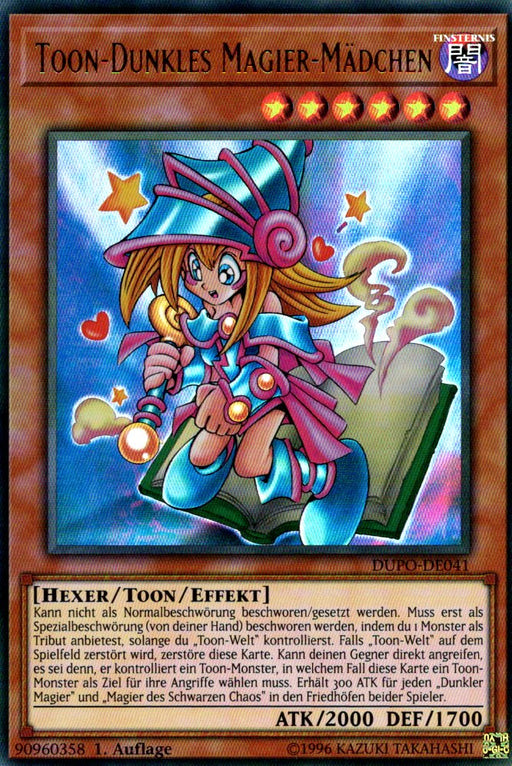 Toon-Dunkles Magier-Mädchen DUPO-DE041 Ultra Rare