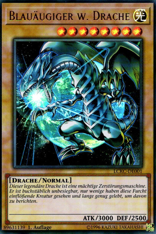 Blauäugiger w. Drache LCKC-DE001 Ultra Rare (V.2)