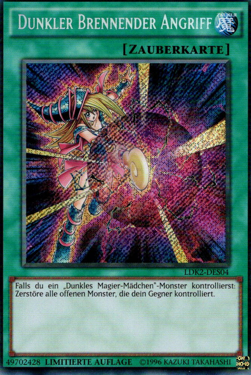 Dunkler Brennender Angriff LDK2-DES04 Secret Rare