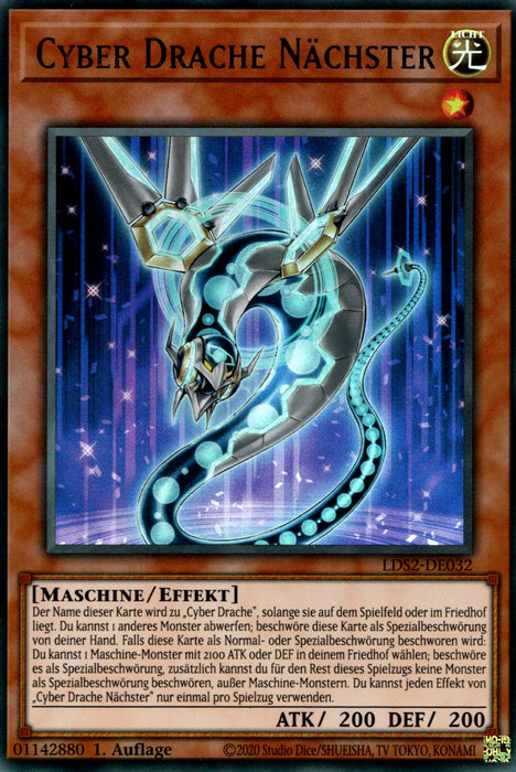 Cyber Drache Nächster LDS2-DE032 Ultra Rare (Blau)