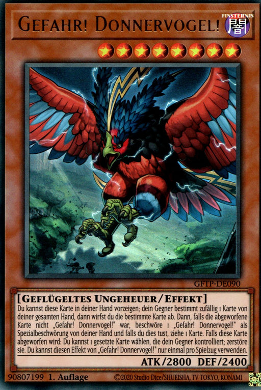 Gefahr! Donnervogel! GFTP-DE090 Ultra Rare